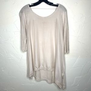 Johnny Was/Pete and Greta Silk Asymmetrical Tunic Top